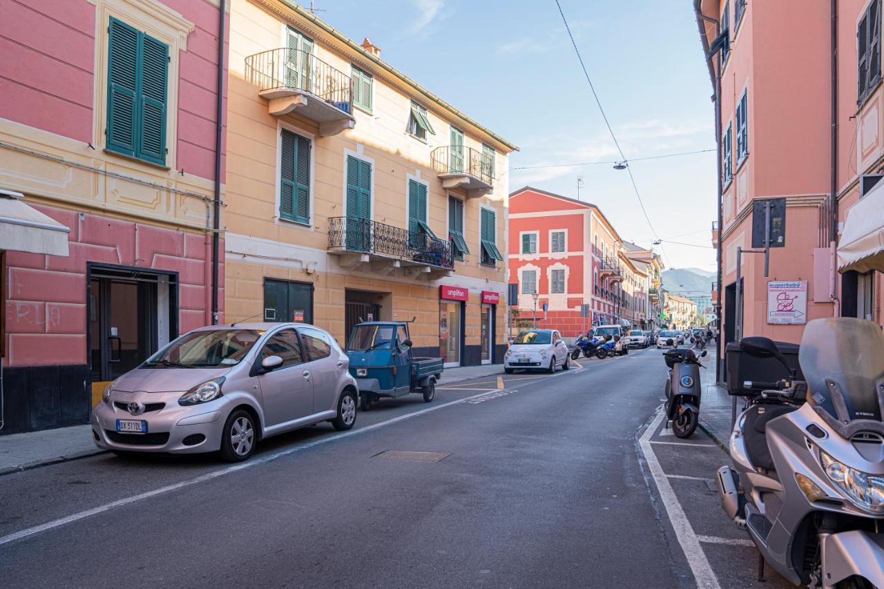 077 - Casa Fede In Centro, 500Metri Da Mare E Spiaggia Sestri Levante Exterior foto